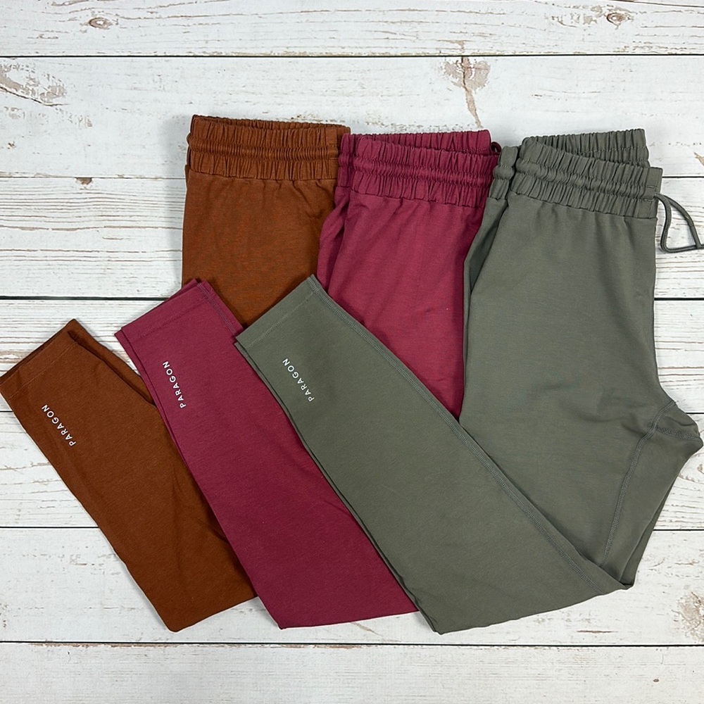 Paragon Drawstring Leggings, Set of 3, Sz M